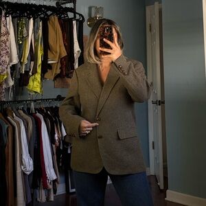 Vintage 100% wool blazer